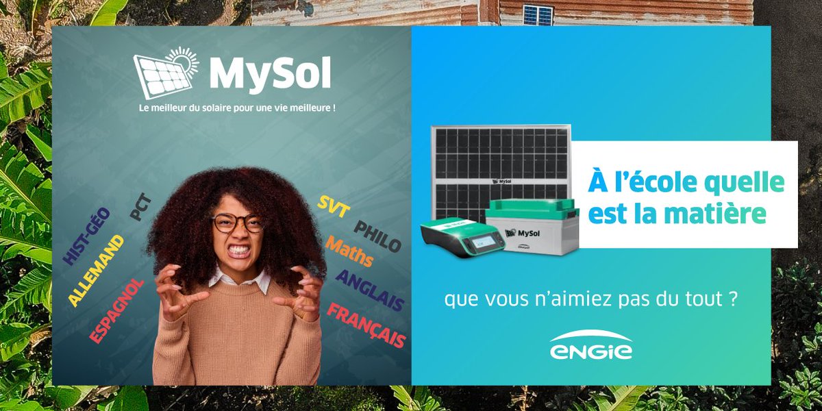 [Rentrée des classes]  

Aujourd'hui, c'est la rentrée des classes. Dis-nous en citant ce tweet, les matières que tu aimais le moins.  

#LesAstucesdeAfi #RentréeScolaire #ActWithENGIE