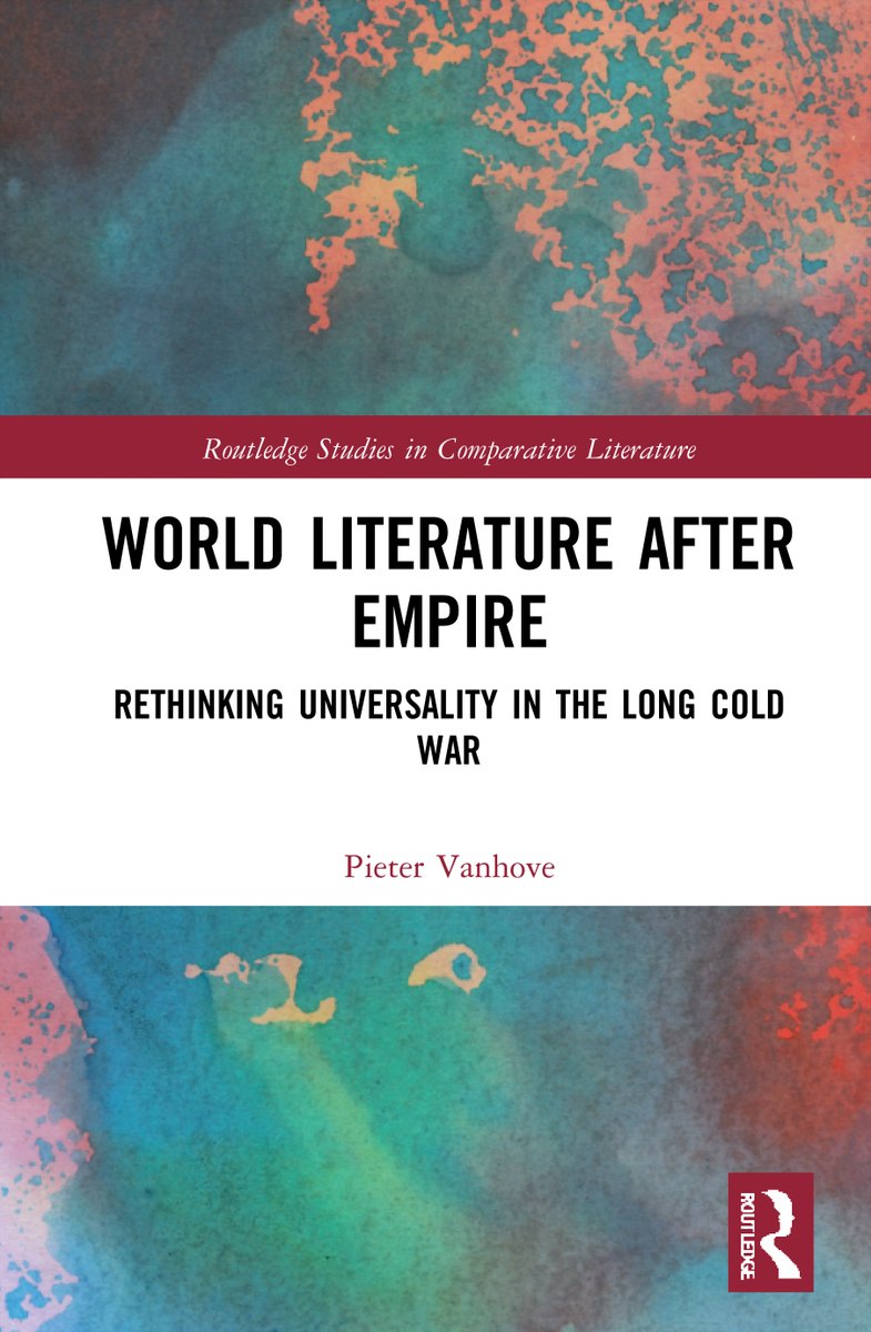 Many congratulations to our colleague Dr Pieter Vanhove on the recent publication of his book, World Literature After Empire, which makes the case that the idea of a 'world' in the cultural and philosophical sense is not an exclusively Western phenomenon. @FASSResearch_LU @DeLCPG