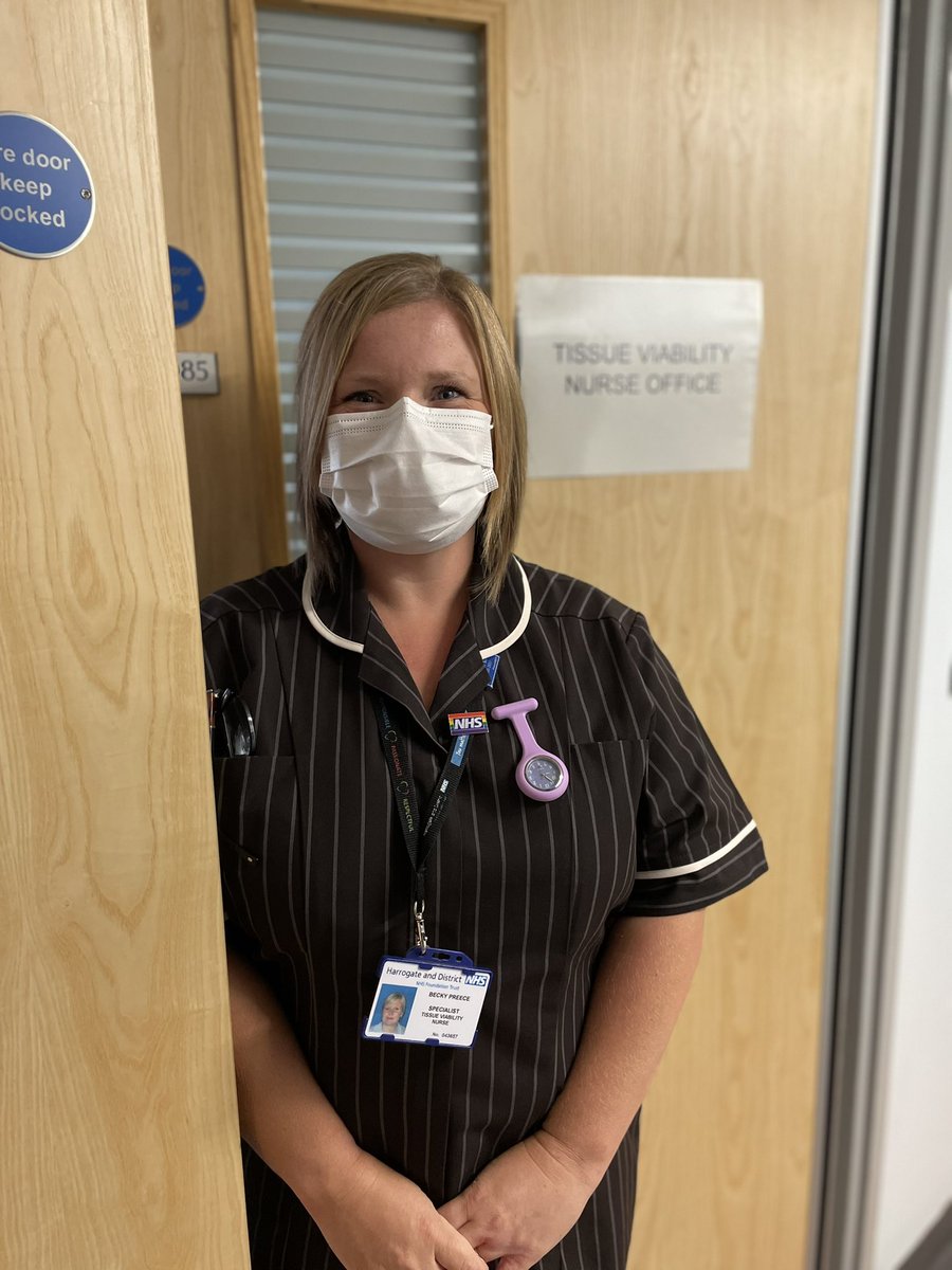 Welcoming @RebeccaPreece17 to our TVN team today 💫 Becky has lots of experience in chronic wounds, leg ulcers &amp; pressure ulcer prevention &amp; has come from our fab community services, she’s super excited to meet colleagues across the organisation in her first week! #quality #tvn