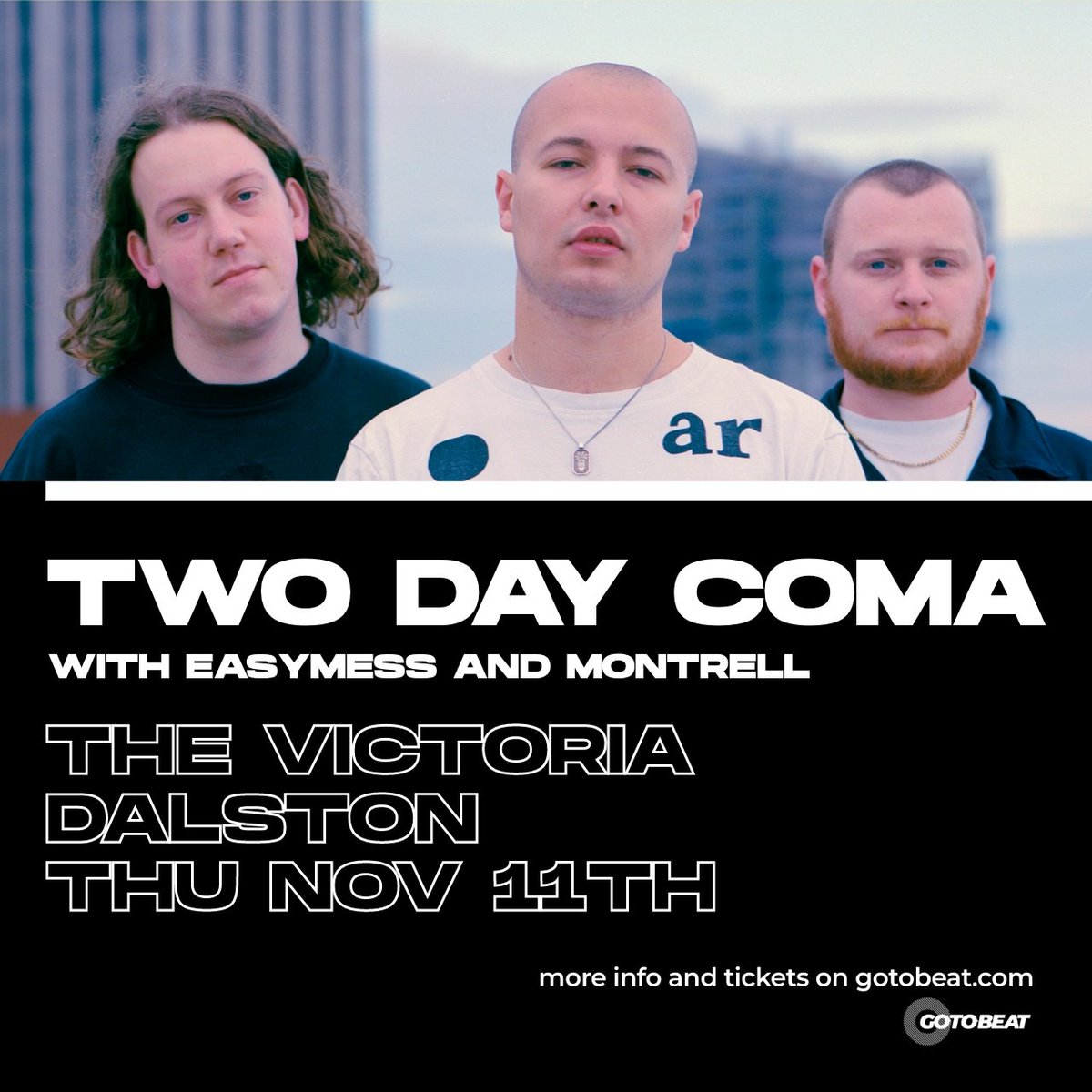 London, get those eels jellied cus we are coming for ya!!! 💂

We headline <a href="/VICTORIADALSTON/">The Victoria Dalston</a> on 11th November with support from <a href="/Easymess/">Easymess</a> &amp; Montrell

Get your tickets now: dice.fm/event/p75rp-tw…