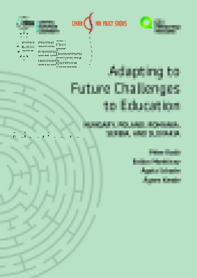 New book: Adapting to Future Challenges to Education: Hungary, Poland, Romania, Serbia and Slovakia, edited by Peter Rado, includes studies about the first findings of the "Future Challenges to Education Systems in CEE Context” project at the CEU CPS/DI:  bit.ly/3nPmKFx