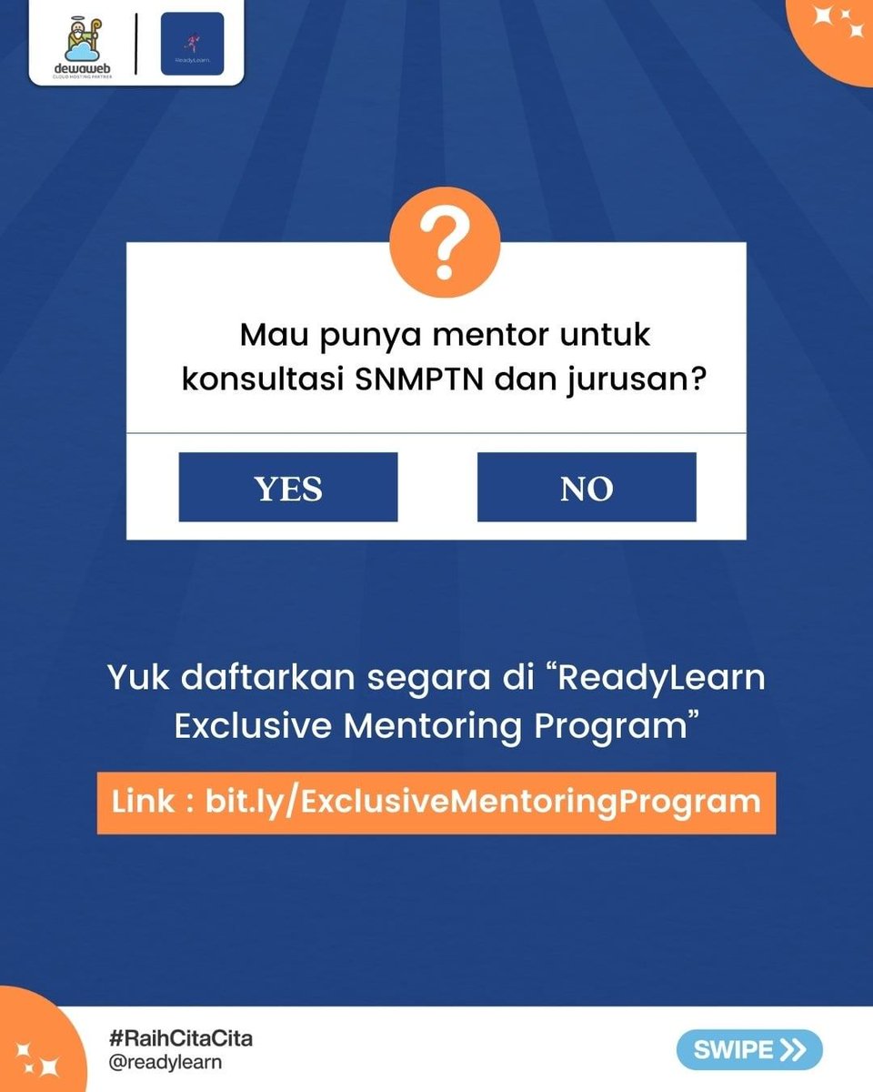 readylearnid's tweet photo. Halo Sobat ReadyLearn!

Terkadang kita membutuhkan seseorang untuk konsultasi dan mendapatkan saran disaat masa-masa sulit SBMPTN

Nah di program baru Readylearn ini kamu bisa mendapatkan teman sekaligus mentor untuk persiapan SBMPTN kamu loh

Yuk daftar https://t.co/wfqIbfNzO3 https://t.co/dUlXjGKzLX