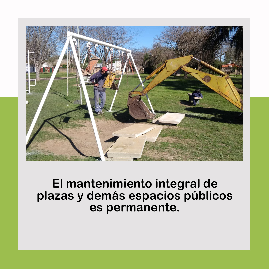 #BuenLunes Compartimos el enlace a una muy buena noticia para todos los esperancinos, la finalización de trabajos de mantenimiento integral de plazas y demás espacios públicos es permanente. bit.ly/2ZdJQeO 

#Argentina #SantaFe #Esperanza #Obras #PlazasyPaseos