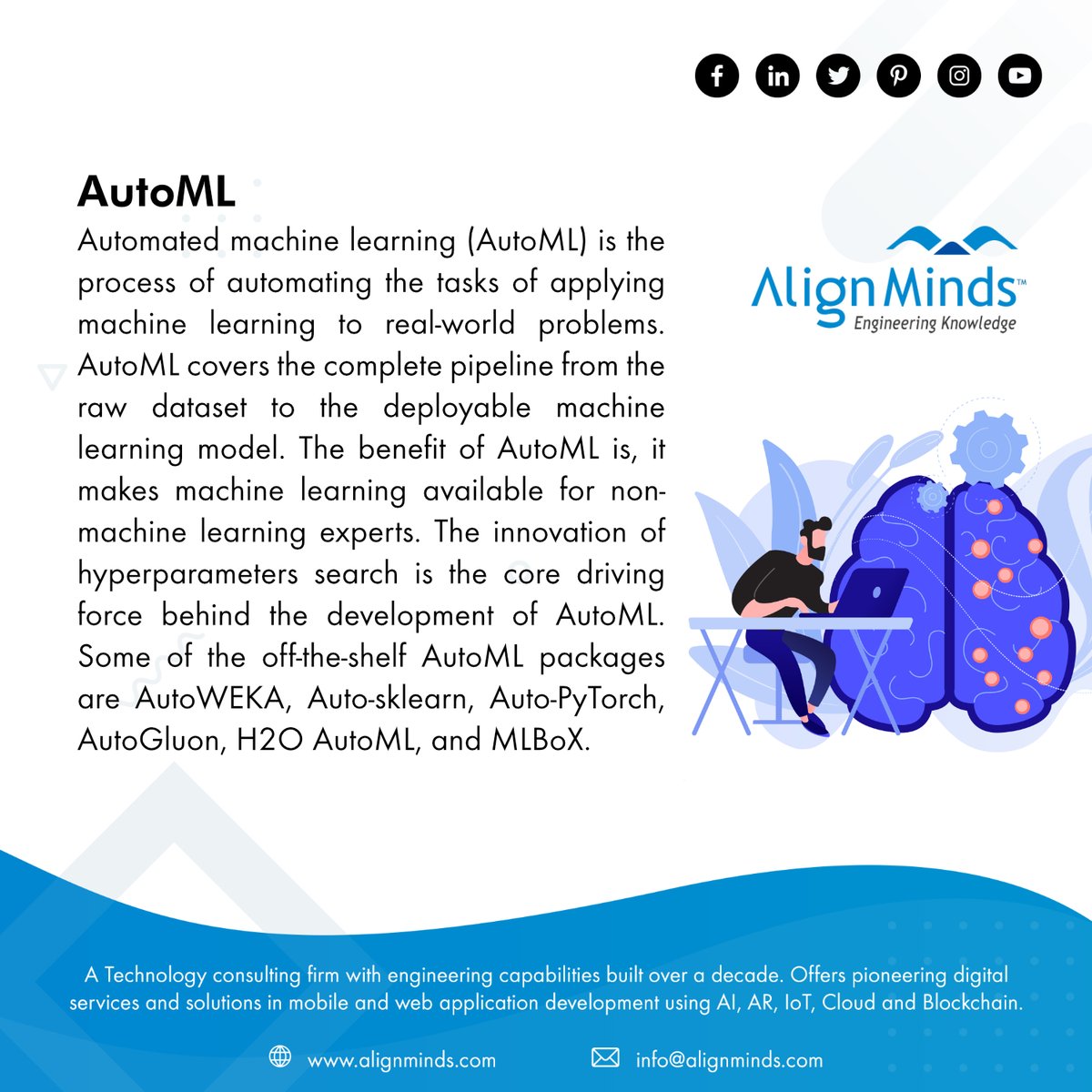 alignminds's tweet image. #automl #automatedmachinelearning #hyperparameters #machinelearningalgoritms #machinelearningtools