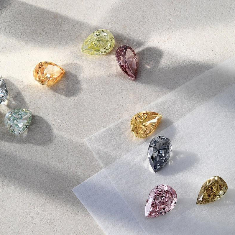 De Beers Group on X: While all natural fancy colour diamonds are rare,  some shades are much more so than others – red being amongst the rarest of  all. Curious about diamonds?