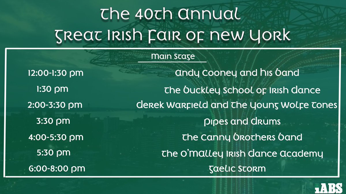 The Great Irish Fair of New York tweet media