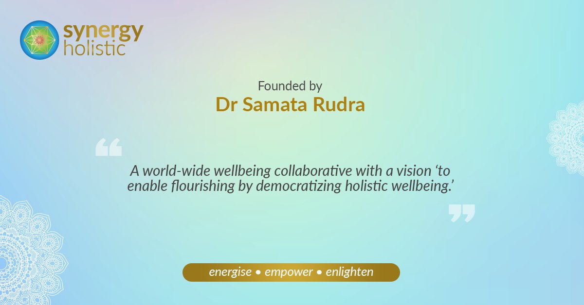 syncwithsamata's tweet photo. #Wellbeing is ‘embodying wholeness’ experiencing harmony within the self, each other, and the world. We envision a flourishing world where every human being can 'consciously live love and lead from wholeness’ embodying a joyful living, peaceful societies, and an abundant world. https://t.co/AcT9ub7HEH
