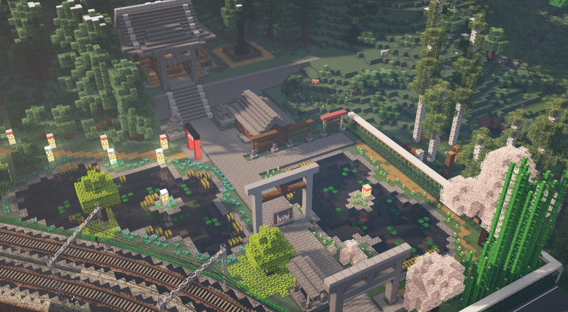 Twitter 上的 宝条みちる Minecraft Rt Kitemiti 神社 Minecraft マインクラフト マイクラ T Co L3nzyy56or Twitter