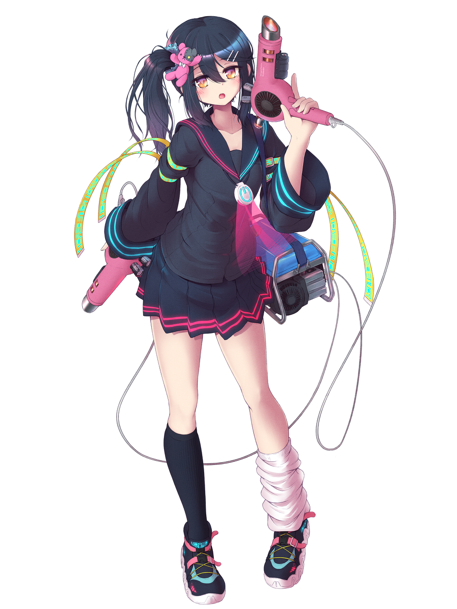 魔改造ドライヤーちゃん #オリジナル #バースセイバーイラコン https://t.co/LYALAl5YGo 