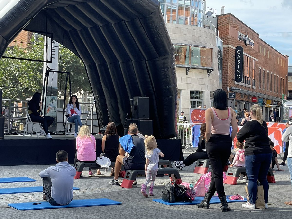 SweatFF's tweet image. Amazing to welcome @LaurenSteadman yesterday!