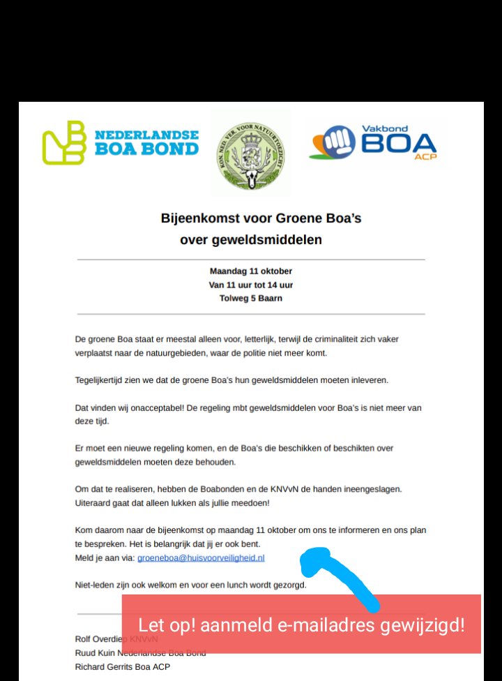 Melding politie Tolweg Baarn