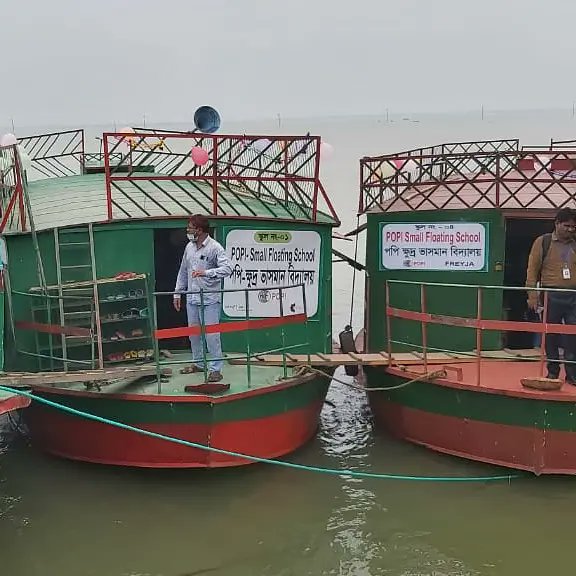 Schools have finally reopened in Bangladesh. We can't wait to have children back learning aboard our Floating Schools 😀