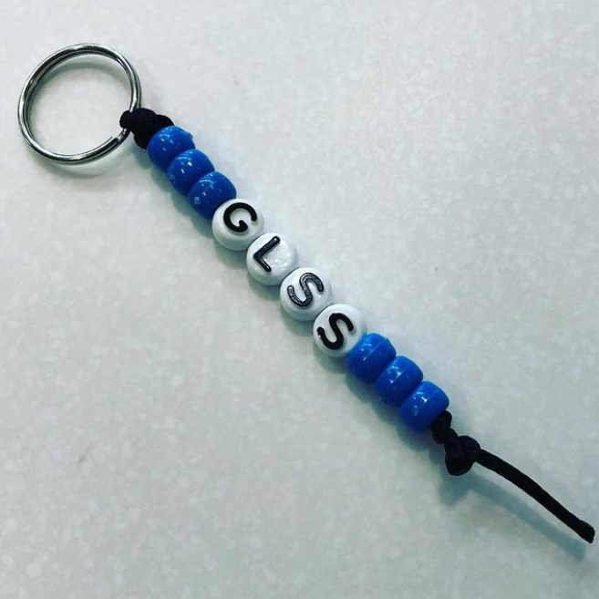 glsslibrary's tweet photo. It’s our first Makerspace Monday! Today’s featured activity is beaded keychains. Come to the library at lunch to make one. Please remember we have limited space, so show up early or you might have to wait for a spot to open up. https://t.co/F1GfQRDmRW