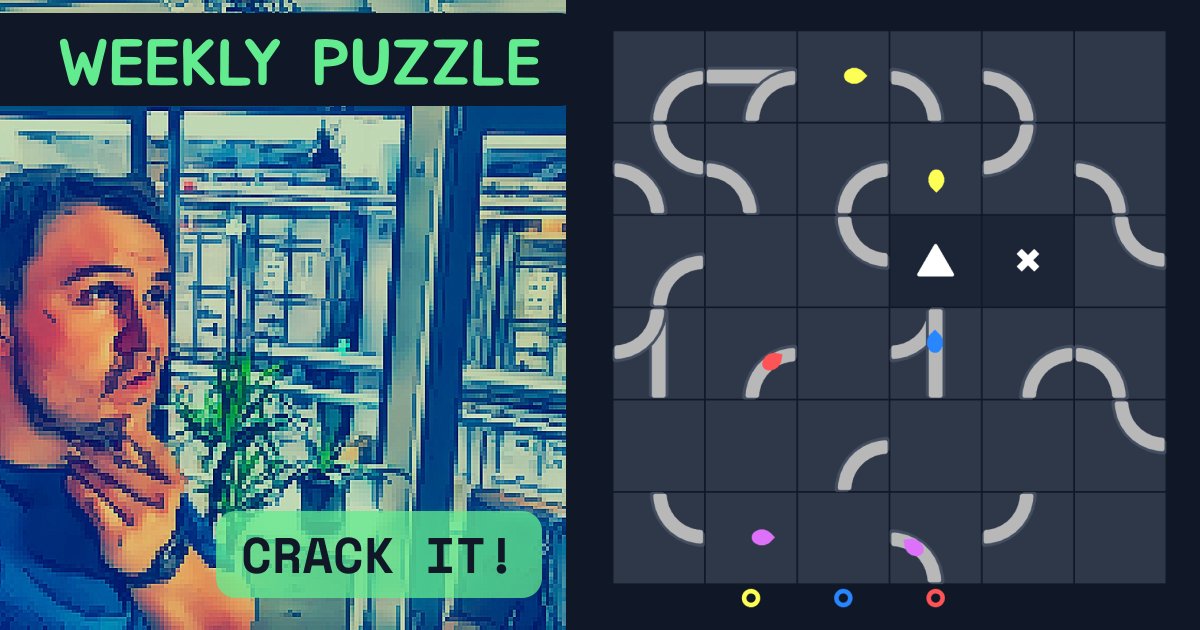 We start the week tricky. You may never solve it? superink.app.link/weekly-puzzle-4