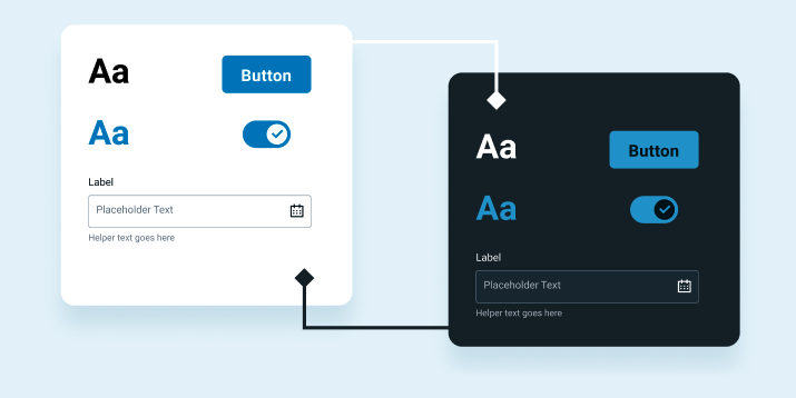 🎉 <a href="/decathlon_tech/">Decathlon Digital</a> Design System #Vitamin is ready for cross-platform dark mode! 🌙
👇 Let's talk about it in a thread!

🧵 1/6