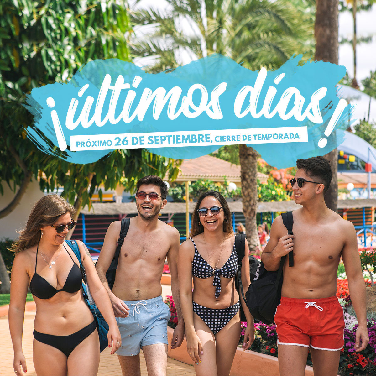 ⚠️ ¡Últimos días de apertura! ⚠️ Así es chicos, ya tenemos fecha oficial de cierre. 🔐 Este domingo 26 de septiembre os decimos hasta luego. 👋 ¡Las buenas noticias es que aún podéis venir a disfrutar de nuestro parque! 🤪 Compra tus entradas aquí  ➡️ bit.ly/Entradas-Aqual…