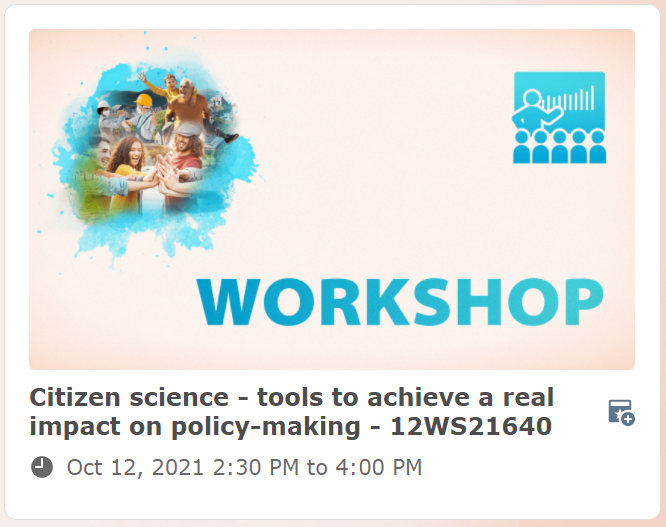 #CitizenScience working for #ClimateScience. Eager to meet #H2020 projects which made the difference involving #citizens? 🔝 #EURegionsWeek. On 12/10, don’t miss this stimulating #webinar! 👉 eu.app.swapcard.com/event/eu-regio… #AirQuality #Climate #EUGreenDeal #HorizonEU