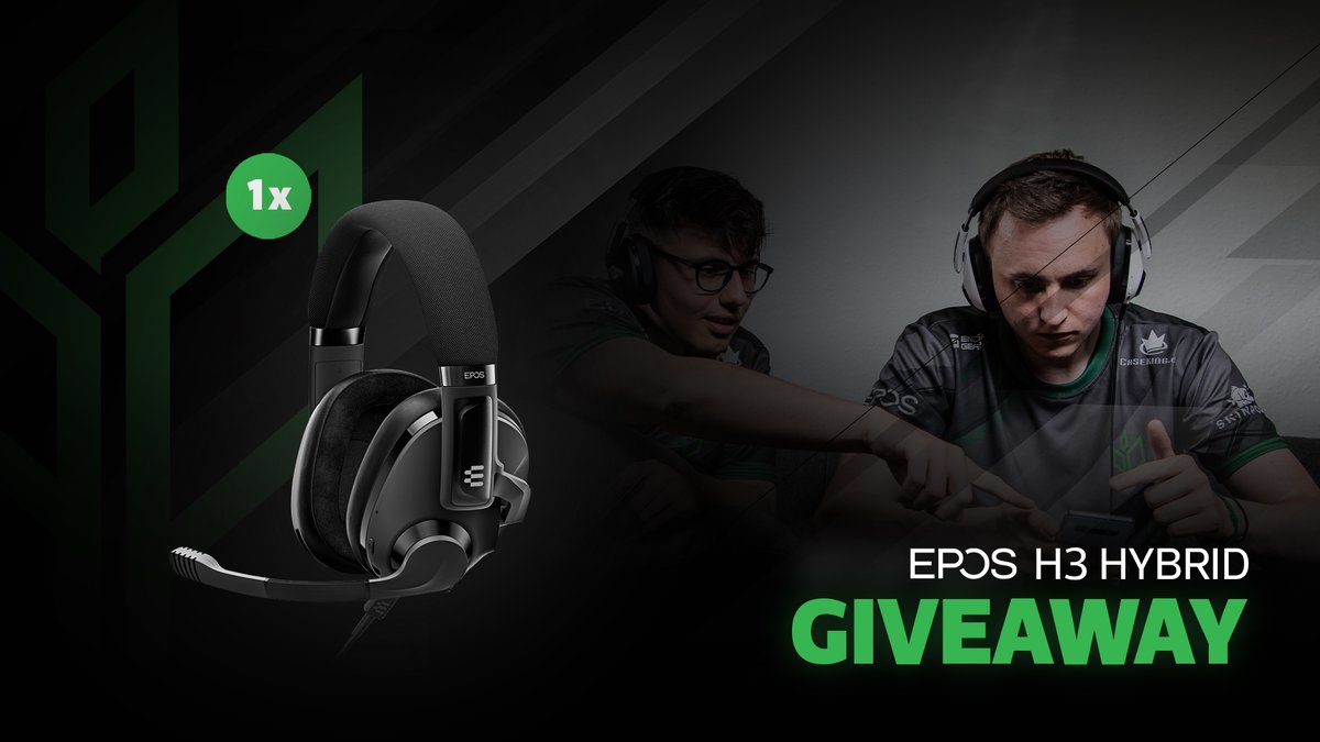 ✨ G I V E A W A Y ✨
You have the chance to win a brand-new EPOS H3 Hybrid. All you have to do:

🔁 Retweet this Tweet
💚 Follow <a href="/sproutGG/">Sprout</a> &amp; @eposaudiogaming
🤝 Tag two friends

The winner will be drawn in one week from now on. Good luck to everyone. 🍀