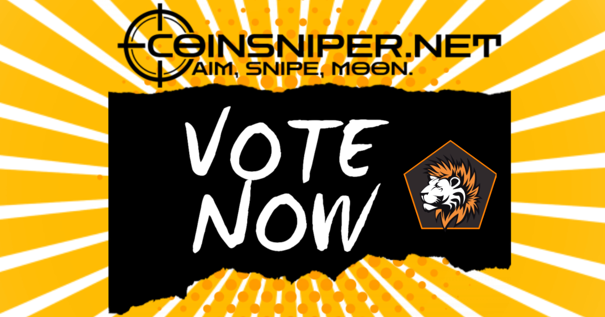 We need 500 votes to be officially listed on coinsniper.
We can't do this alone. kindly visit the link below to vote for GameNFTs on coinsniper
Voting link: coinsniper.net/coin/14657