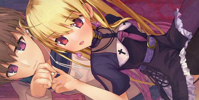 「いいから片方だけ貸して!」
 #創作  #オリジナル 