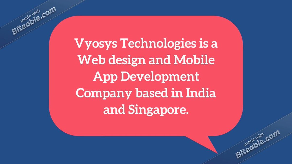 vyosys's tweet image. Allow First Impressions to Last Forever Our Awards #WebDevelopmentCompanyinNoida by Professionals .  Why Vyosys Tech, a Noida-based web development firm? Visit Here:
bit.ly/3CnOc14