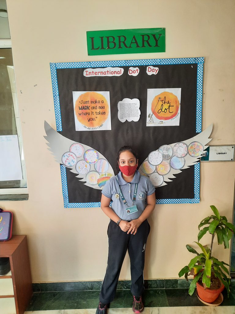 Pathways school Noida #InternationalDotDay #MakeYourMark