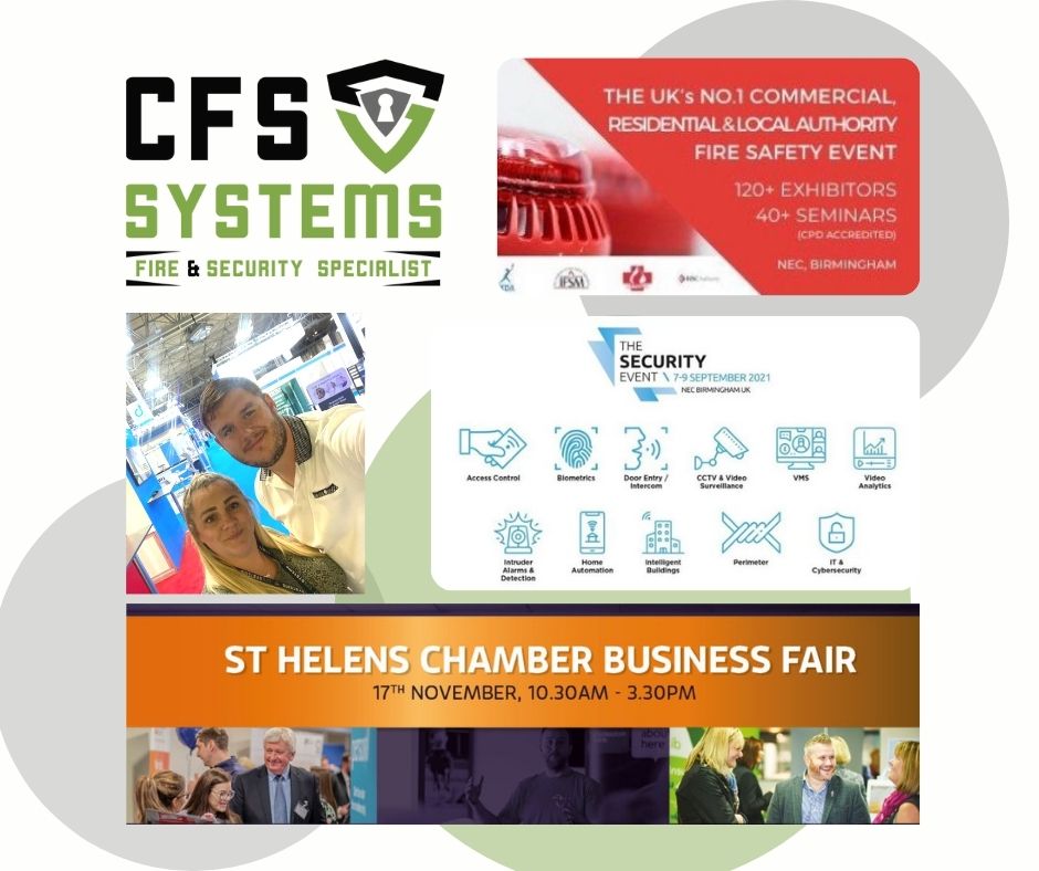 CfsSystems's tweet photo. We had such a good time at The Safety &amp; Security Event that we were inspired to book a space at St Helens Business Fair in November. Looking forward to being an exhibitor this time and meeting everyone 😁 #sthbizfair https://t.co/HDpHdeJeN4