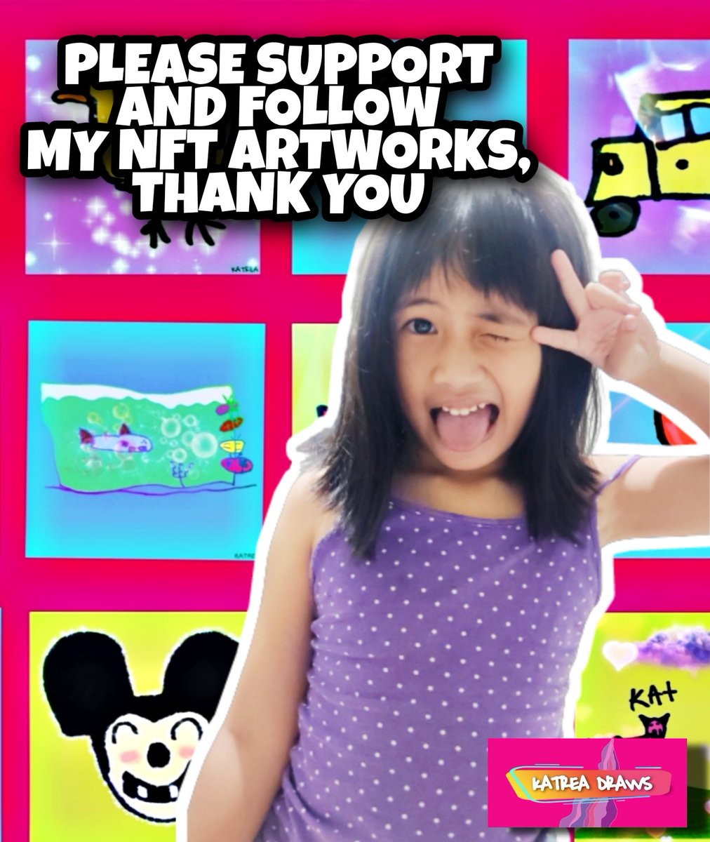 KatreaDraws's tweet photo. Hi I am Katrea and I like drawing. Please help me and support me and my artworks thank you. 

Also Follow me on:

https://t.co/wOd02IJ4eL
https://t.co/bAcs4XLpid
https://t.co/KpD1RU46KU

#KatreaDraws #nft #nftart #nftartist #nftcommunity #nftcollector #nftcollectibles #opensea https://t.co/akOPKxcLoo