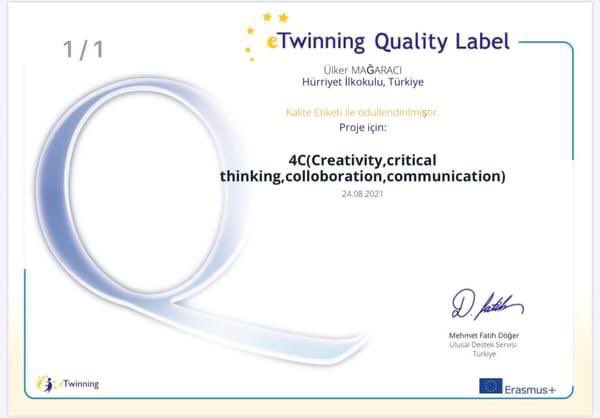 IlkokuluAkdeniz's tweet photo. 2020-2021 eğitim öğretim yılında okulumuz öğretmenlerinden Ülker  MAĞARACI’nın yürüttüğü eTwinning projeleri kalite etiketleriyle taçlandı. Öğretmenimizi tebrik eder, başarılarının devamını diliyoruz.. @MersinMEM @AkdenizilceMem @eTwinningMersin @tretwinning https://t.co/ABxX5LsYaU