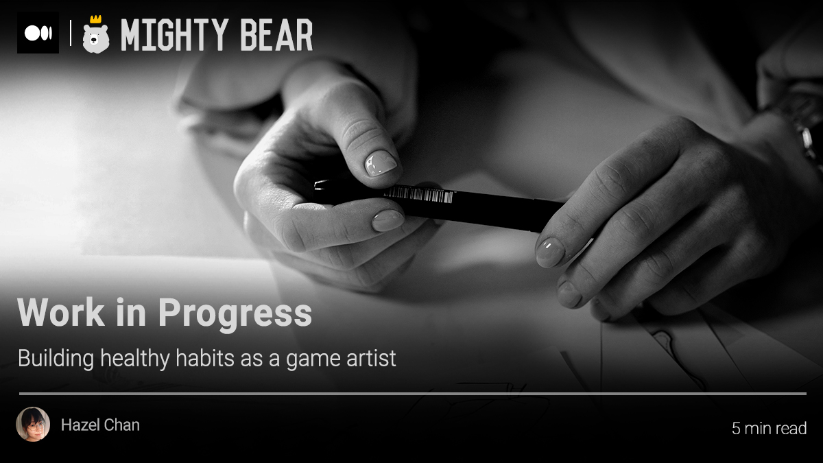 wearemightyai's tweet photo. Growing as an artist is crucial β but, like good art itself, it can't be forced.
This week, our UI Artist Hazel shares 4 simple day-to-day commitments to keep you on top of your craft: https://t.co/DEDU8OoPeJ
#gameartist #careeradvice #motivation #gamedev #mightybear #medium https://t.co/F4K1d5cQWP