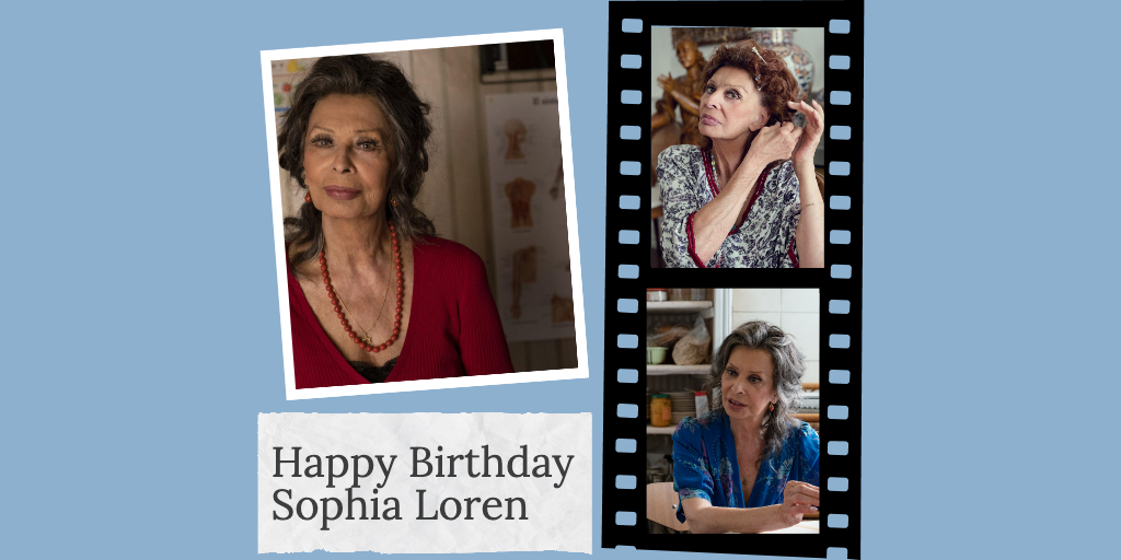 Happy Birthday Sophia Loren. What 