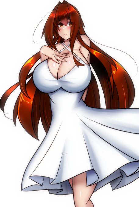 大学生ましろちゃんを描きました。
めっちゃ清楚!!!! 