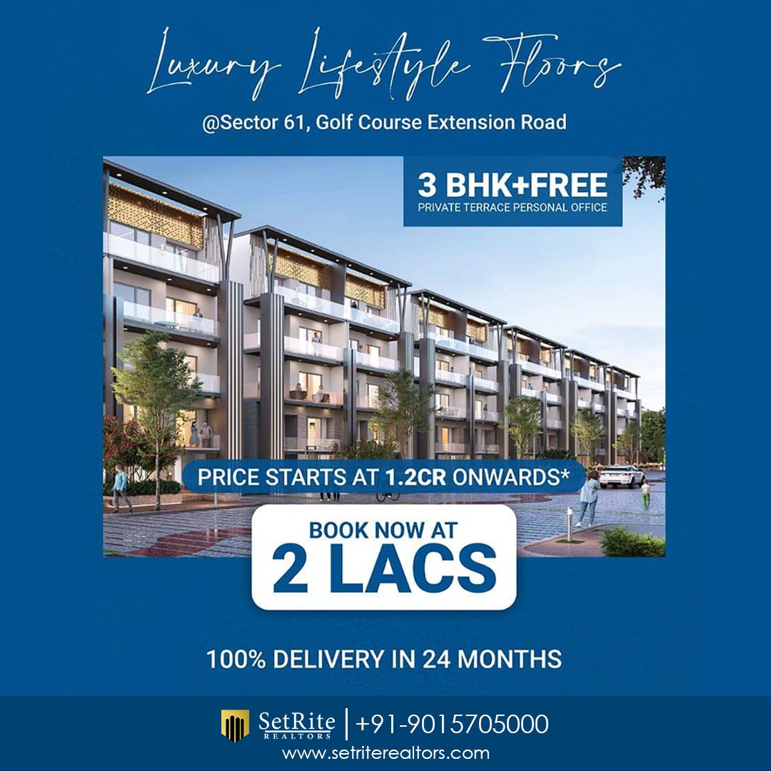 SetRiteRealtors's tweet photo. For more information
Contact us : 9015705000
Visit us : https://t.co/NXOGe3r0P3
#smartworld #SmartWorldGurgaon #luxuryfloors #luxuryapartments #propertyingurgaon #flatsingurgaon #flatsforsale  #newlaunch #setriterealtors https://t.co/j2nOGmvfnD