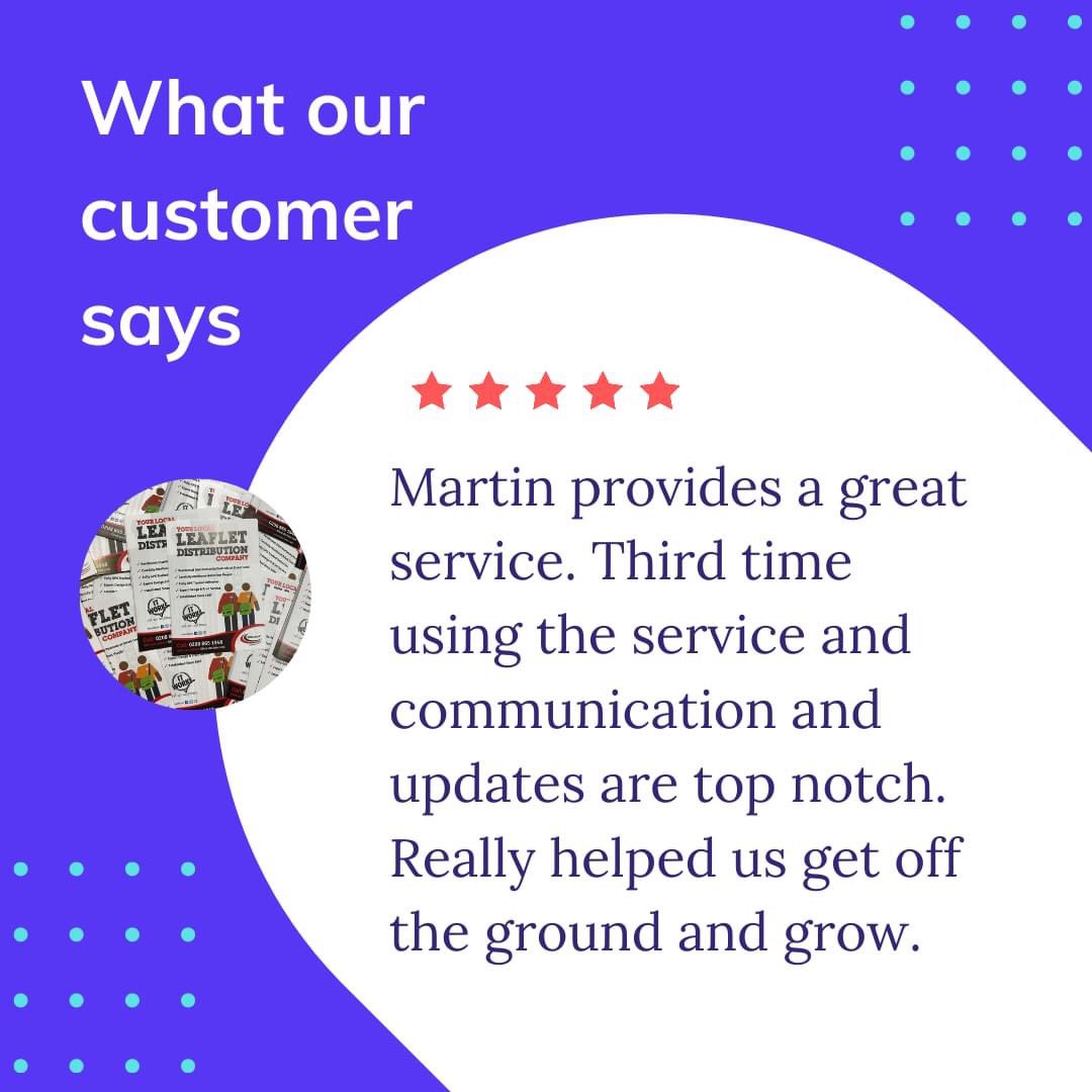 DOR2DORRomford's tweet image. It&apos;s always lovely to hear from our customers and this review really made our day!

#dor2dor
#letterboxclever
#local
#romford