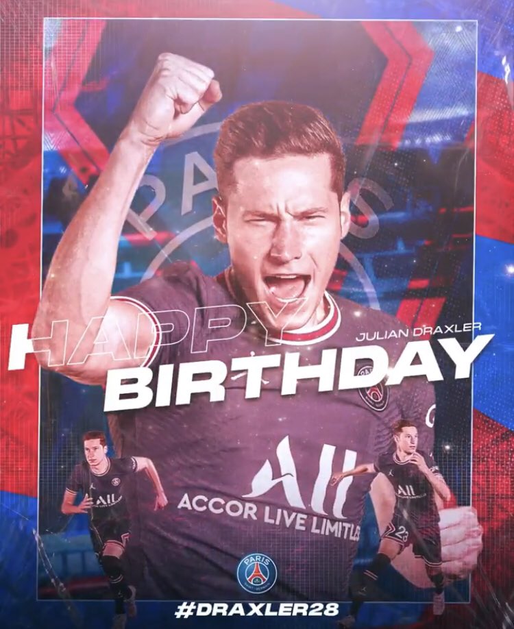  I Joyeux anniversaire I Happy Birthday Julian Draxler 2 8     