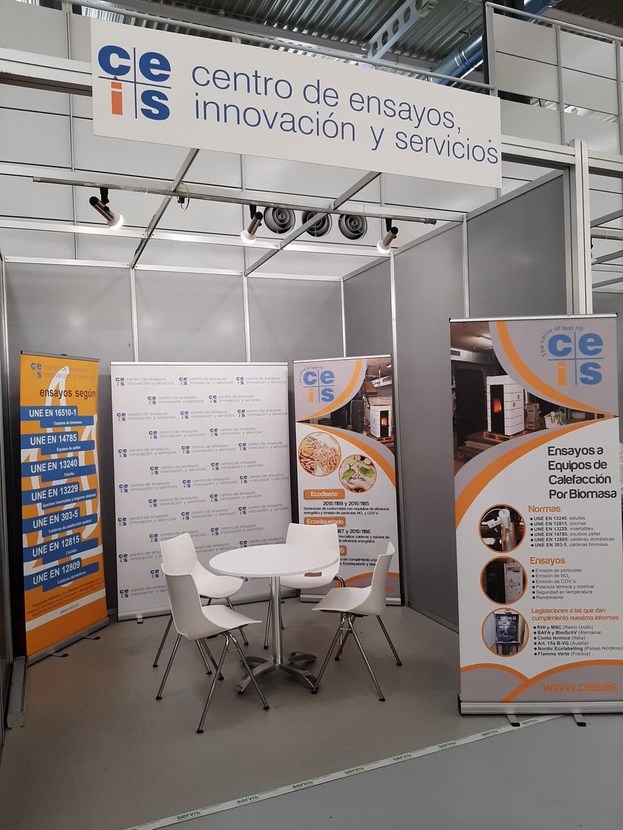 CEIS_spain's tweet photo. 🗓 Del 21 al 23 de septiembre en Valladolid, 327 firmas expositoras de 15 países, líderes del sector a nivel mundial nos damos cita en @EXPOBIOMASA 

📍 Todo preparado, os estamos esperando: Pabellón 2, Stand 256!!!

#valuetesting #ensayos #LaboratorioAcreditado #OrganismoControl https://t.co/cl7jmiWLSy
