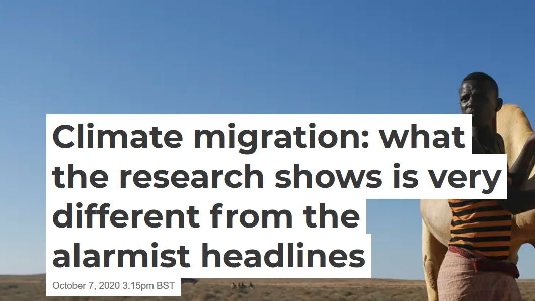 MigSoKo (@migsoko) on Twitter photo MigSoKo-Monday!
Latest <a href="/WorldBank/">World Bank</a> #Groundswell report causes alarmist media headlines telling us a simple cause-and-effect storyline of climate mobilites.
But: "climate-related mobilities are highly diverse and require a deeper & more nuanced approach"
👉bit.ly/3koOv5B MigSoKo-Monday!
Latest <a href="/WorldBank/">World Bank</a> #Groundswell report causes alarmist media headlines telling us a simple cause-and-effect storyline of climate mobilites.
But: "climate-related mobilities are highly diverse and require a deeper & more nuanced approach"
👉bit.ly/3koOv5B