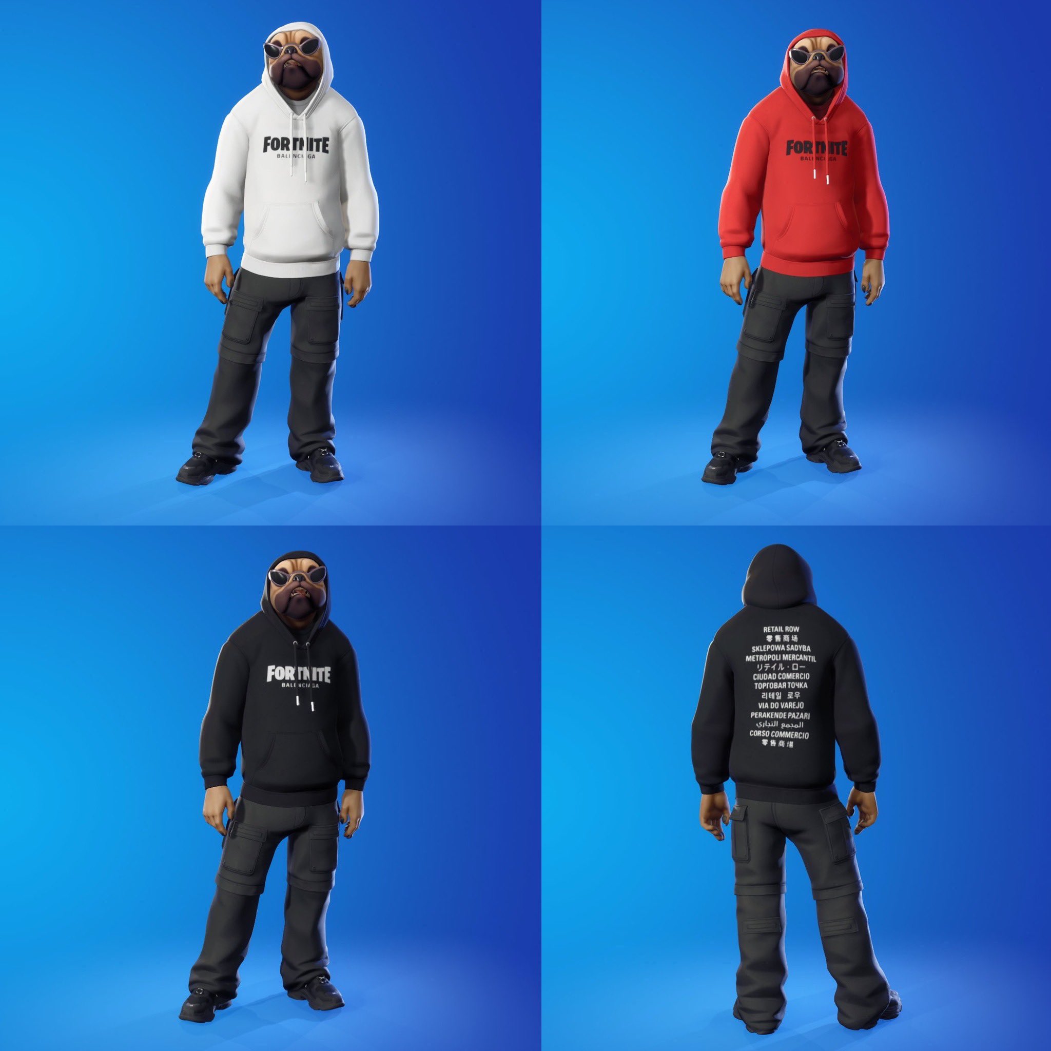 Balenciaga Teams With Fortnite