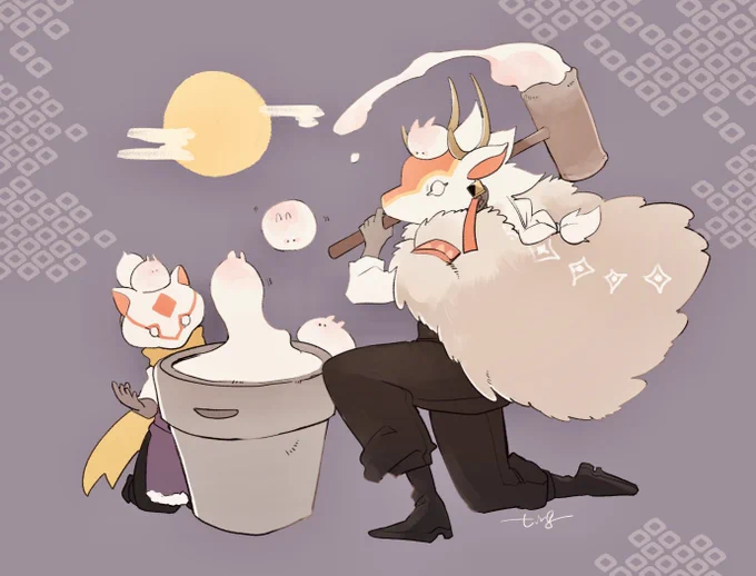 お月見うさぎだ〜🐇🌕
#sky星を紡ぐ子どもたち 
#thatskygame 