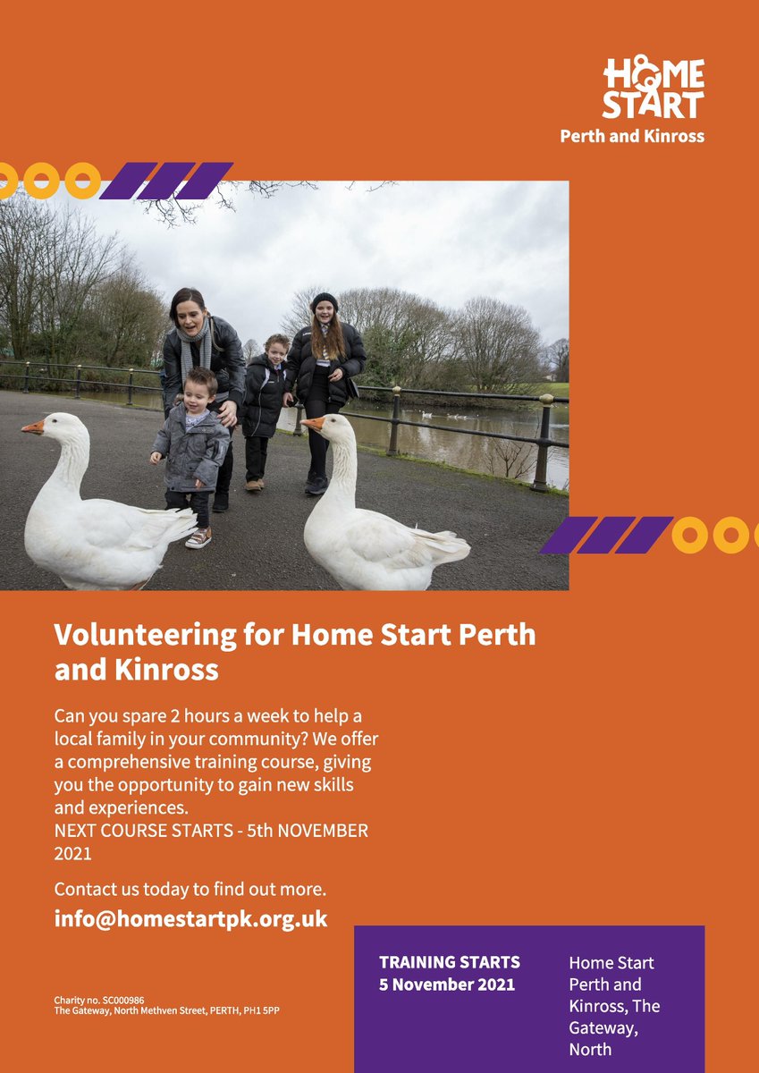 HomeStartPK's tweet photo. Our next volunteer training course will start on 5th November and we can't wait! If you are interested in joining the course and becoming a volunteer with us please email info@homestartpk.org.uk
#homestartvolunteer #volunteeringrocks #familysupportcharity #athomewithhomestart https://t.co/H5kMg7wmZ1