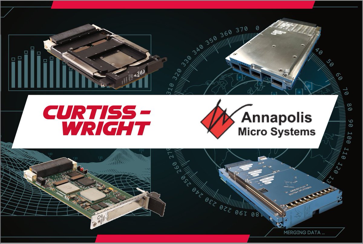 Annapolis Micro (@annapolis_micro) on Twitter photo Collaboration NEWS: We are teaming up with <a href="/CurtissWrightDS/">Curtiss-Wright</a> to provide simplified and accelerated interoperability of our SOSA™-aligned products. annapmicro.com/annapolis-micr… Collaboration NEWS: We are teaming up with <a href="/CurtissWrightDS/">Curtiss-Wright</a> to provide simplified and accelerated interoperability of our SOSA™-aligned products. annapmicro.com/annapolis-micr…