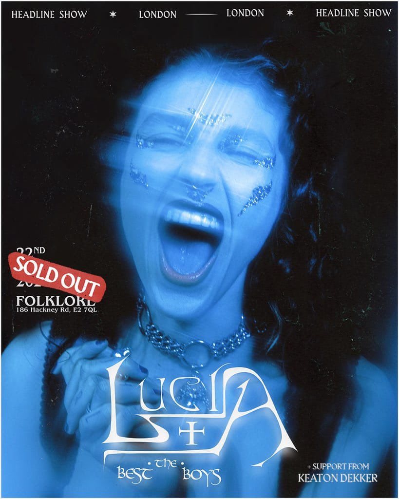 !!!!!! supporting the icons @luciabestboys this wednesday ☆

partying already that I get to play live so soon. it’s sold out but if u’re there, see you there 🦋🥲 ♡