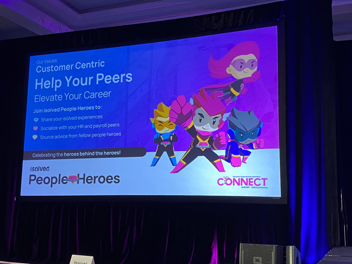 LarsEngman's tweet photo. Isolved launches our Customer Advocacy program,  People Heroes @isolvedhcm could not be more proud to be a part of the launch! https://t.co/KQ0sscY4lD