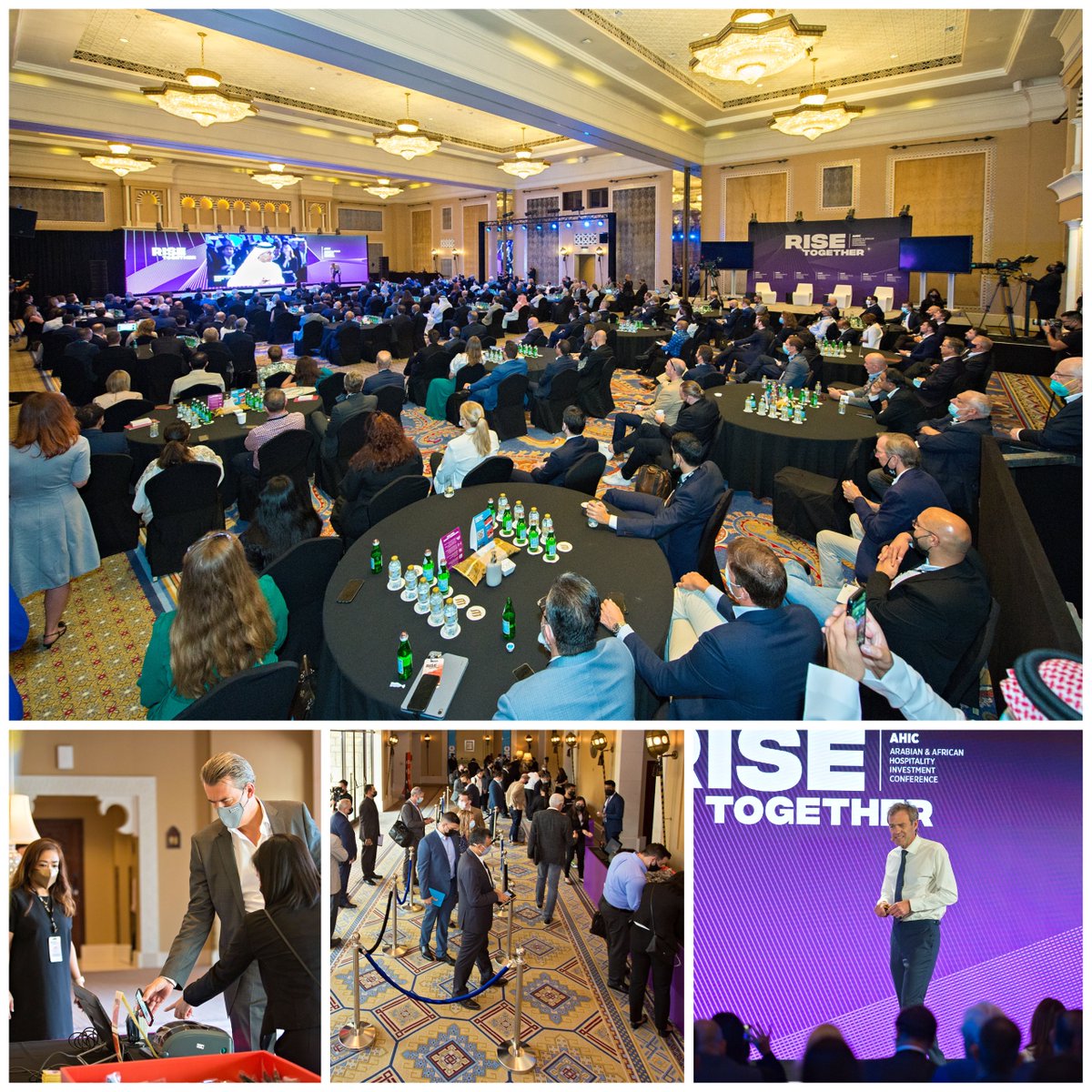AHIC (@ahicevent) on Twitter photo Over 800 attendees joined #AHIC this morning to #RiseTogether. <a href="/jhworsley/">Jonathan Worsley</a> welcomed the delegates with some brief insights on the global hospitality industry.
Don't miss it! You can still register here: ahic.com/purchase-pass Over 800 attendees joined #AHIC this morning to #RiseTogether. <a href="/jhworsley/">Jonathan Worsley</a> welcomed the delegates with some brief insights on the global hospitality industry.
Don't miss it! You can still register here: ahic.com/purchase-pass