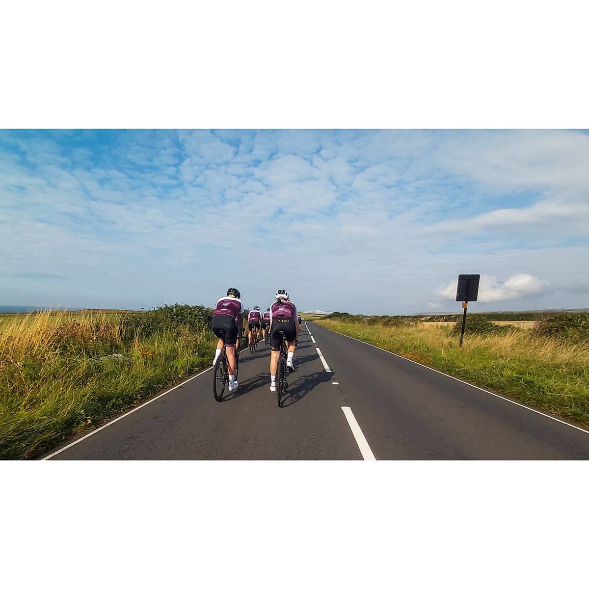 Great day for a ride, &amp; oh what a ride!
.
The plan had been to do a relaxed 35-40 miles. Then, enroute, we met-up with a couple of groups of <a href="/LeBlanqTour/">LeBlanq</a> riders (including <a href="/SirWiggo/">Brad Wiggins</a>), &amp; they invited us to tag along. It turned out pretty well! 🤘

#nofilter #cycling #leblanq