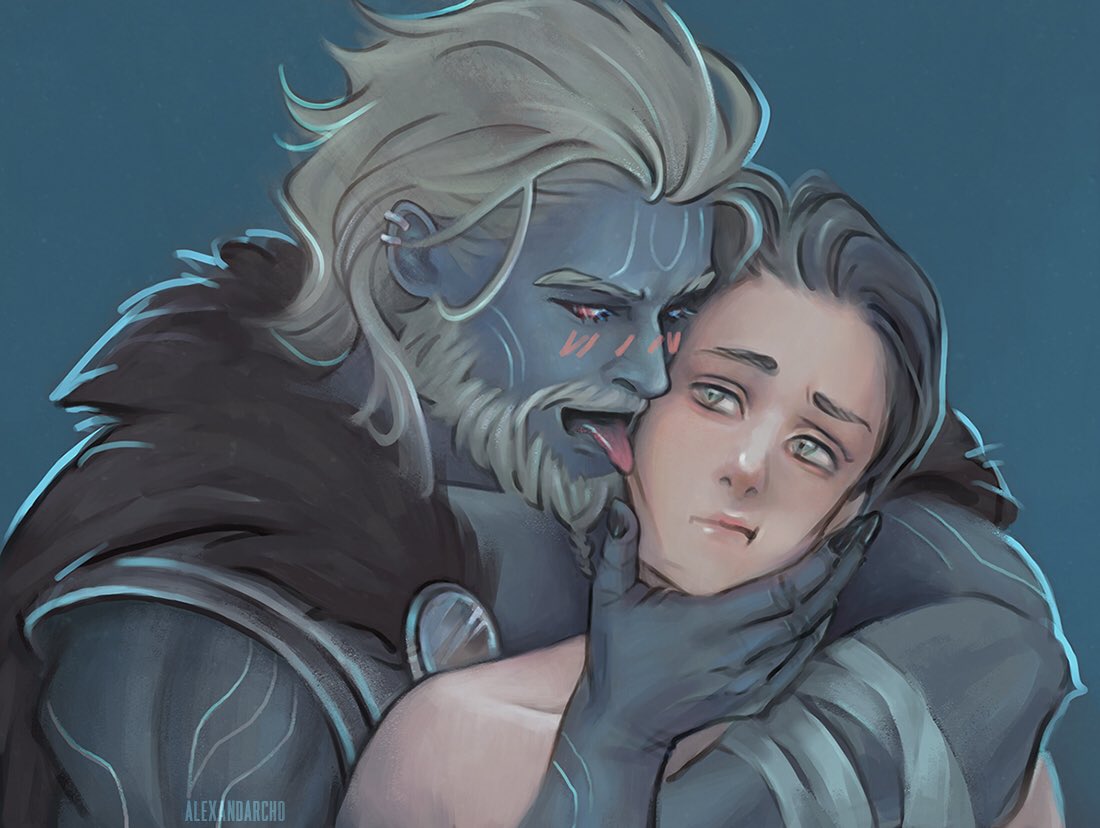 RT @lexxxycy: Jotunn Thor could be a little clingy and possessive sometimes #thorki #fanart https://t.co/lpVQwXenPx