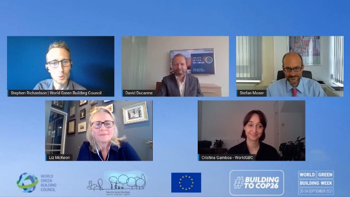 CelineC77's tweet photo. Indeed, we could not have imagined 2 years ago that this event would be virtual! But it is great to be here and discover today the progress of #BuildUpon 2 and the power of #collective work to accelerate building renovation!
#EPBD #RenovationWave #Roadmapping
#WGBW21
🏢🏗👷🏻♂️🏡👷🏽♀️ https://t.co/13C1UTEYYd