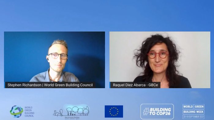 CelineC77's tweet photo. Indeed, we could not have imagined 2 years ago that this event would be virtual! But it is great to be here and discover today the progress of #BuildUpon 2 and the power of #collective work to accelerate building renovation!
#EPBD #RenovationWave #Roadmapping
#WGBW21
🏢🏗👷🏻♂️🏡👷🏽♀️ https://t.co/13C1UTEYYd