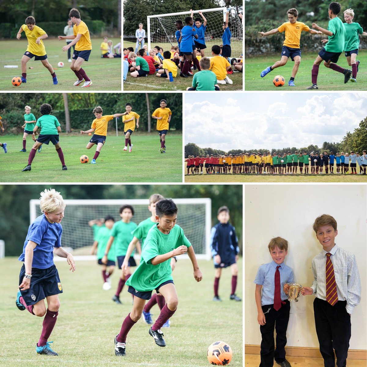 cothillsport's tweet photo. It was fantastic to be able to have parents around on Saturday afternoon to watch our Group Football Tournament. Well done to all the boys who showed some brilliant football with lots of competitive matches. Congratulations to the Romans, who were victorious #cothillsport https://t.co/Z0uxYuotHm