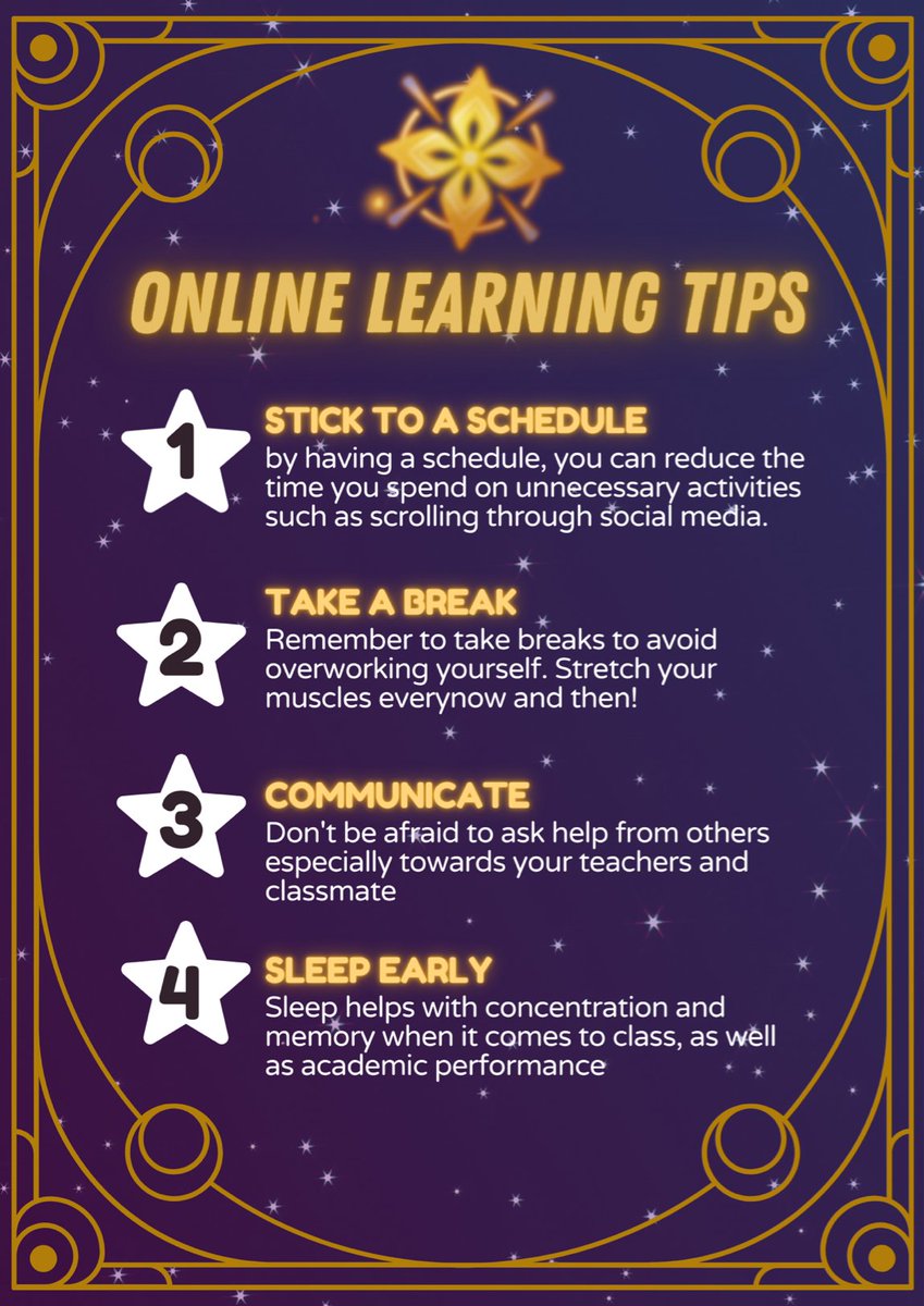 guldin_b_2122's tweet photo. We are in a difficult time due to the pandemic, even though we are at home we feel exhausted. So here are some of Guldin B's tips in surviving this school year!

#XUSHS.DSLD #BlazeTheTrail
#IGotDesChallenge #GuldinB
#GuldinBees #GuldStrology https://t.co/h1KQvG8HiX